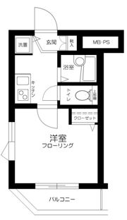 ヴィータローザ江古田の間取り画像