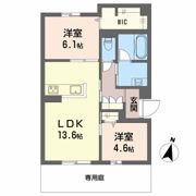 プライムフェルトIIの間取り画像