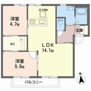 サンヴィオラ浜西の間取り画像