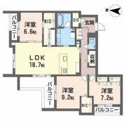 皛の間取り画像