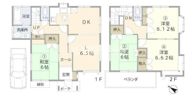 北本市中丸町戸建の間取り画像