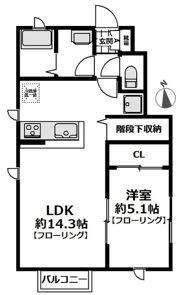 ヴィラ ソネットの間取り画像