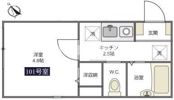 パピー寺谷の間取り画像