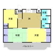 フルーエントIVの間取り画像