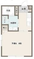 三田町新築アパートの間取り画像