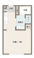三田町新築アパートの間取り画像