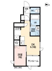 CB桜ヶ丘テソロの間取り画像