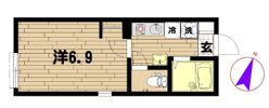 ガーランド鶴見中央の間取り画像