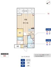 グラヴィエの間取り画像