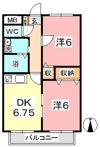 サンヴィラ鴨方の間取り画像