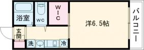 flat福井B棟の間取り画像