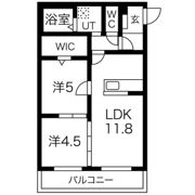 リアンシュシュの間取り画像