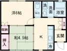 イーストハウスの間取り画像