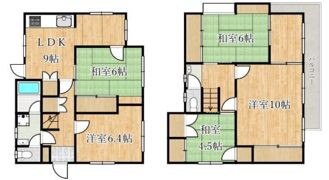 星陵台5丁目戸建の間取り画像