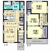 Villa Nakabuの間取り画像