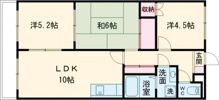 フェリスカーザの間取り画像
