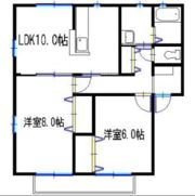 シャーメゾンアナナス(B)の間取り画像