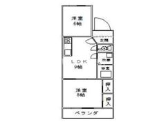 ギャラック国府Ⅰの間取り画像