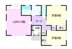 吹上二丁目貸家の間取り画像