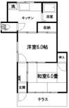 常盤荘の間取り画像