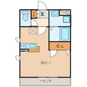 シャーメゾン所沢の間取り画像