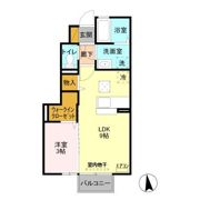 mille vague（ミルヴァーグ）の間取り画像