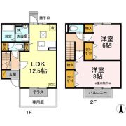 クレストスクエアA・B・C・D・E・Fの間取り画像