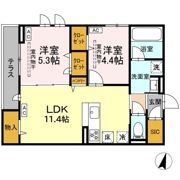 エスペリアつきみ野の間取り画像