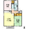 ルネ高岡台の間取り画像