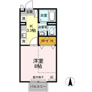 ジュネス・Kの間取り画像