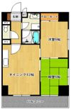 グランピア高宮の間取り画像