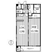 コーポ川口の間取り画像