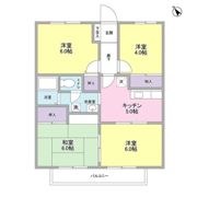 セントラルパディの間取り画像
