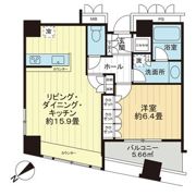 新宿アインスタワーの間取り画像