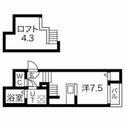 MICASA志賀本通の間取り画像