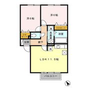 ソレアード 壱番館/弐番館の間取り画像