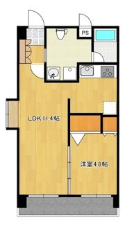 セントレジス医大通りの間取り画像