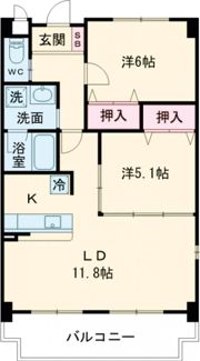 グレイス17の間取り画像