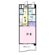 サニーヒルズKの間取り画像