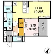 D-Hills矢崎町の間取り画像