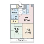 ソレイユ上社の間取り画像