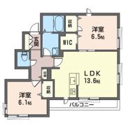 ソラーレ Bの間取り画像