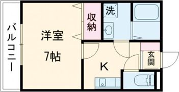 ロイヤルSK指柳二番館の間取り画像