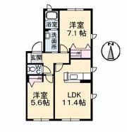 グラシアス・セゾン C棟の間取り画像