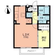 相原ヒルズ すずらんの間取り画像