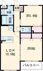アンシャンテ・Iの間取り画像