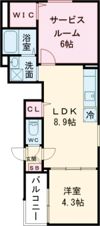 SIMO LA RESIDENCEの間取り画像