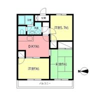 グレイスコートBの間取り画像