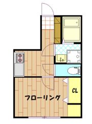 シャトー橋本の間取り画像