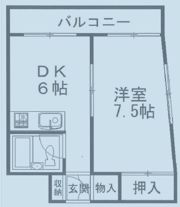 Renatus大和高田の間取り画像